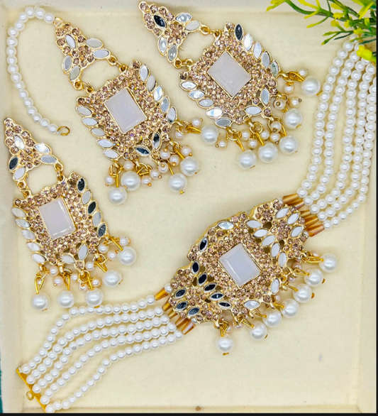 Hyderabadi choker Patti set
