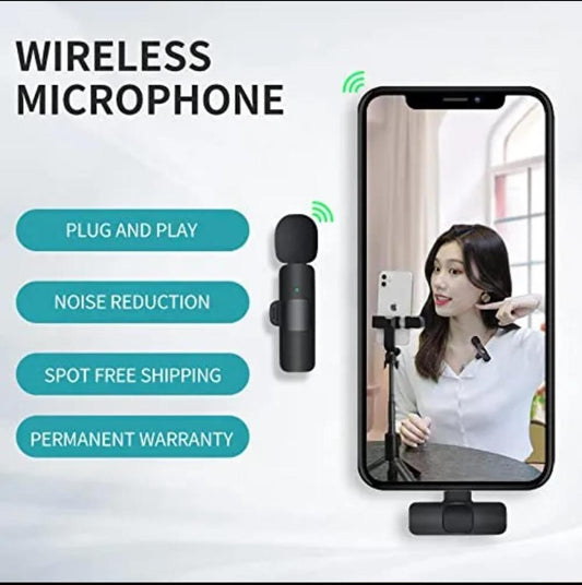K8 wireless 3 in 1 noise reduction microphone