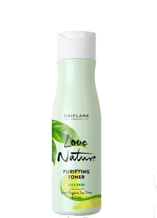 Purifying Toner with Organic Tea Tree & Lime