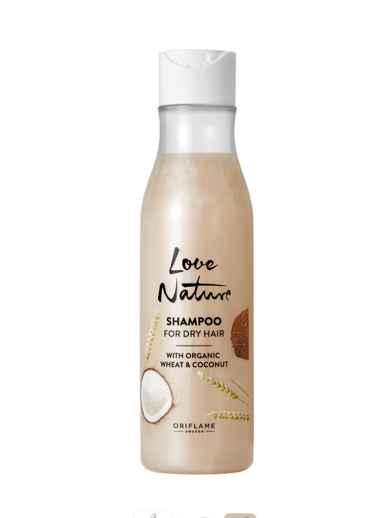 Shampoo For Dry Hair with Organic Wheat & Coconut