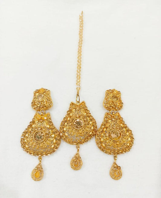 Earrings With Bindiya